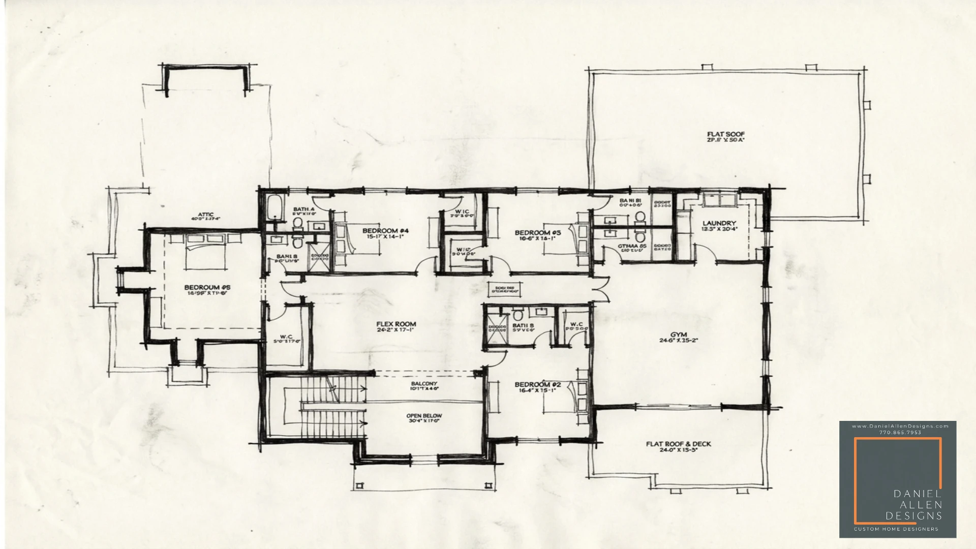 The Second Level Layout for The Buckhead